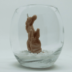 bougie cheval : bougie en forme de cheval faite avec de la cire de colza et sans parfum