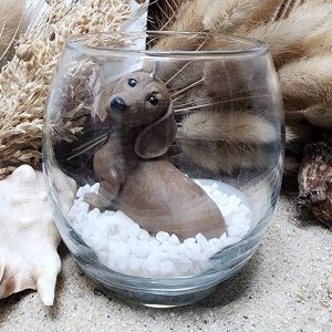 bougie cadeau bougie teckel